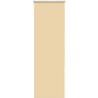 vidaXL Roller Blind Blackout Beige 50x175 cm Fabric Width 45.7 cm Polyester