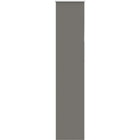 vidaXL Roller Blind Blackout Grey 45x210 cm Fabric Width 40.7 cm Polyester