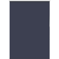 vidaXL Roller Blind Blackout Marine 105x150 cm Fabric Width 100.7 cm Polyester