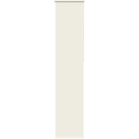 vidaXL Roller Blind Blackout Off White 40x230 cm Fabric Width 35.7 cm Polyester