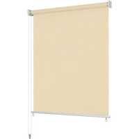 vidaXL Outdoor Roller Blind 140x140 cm Cream