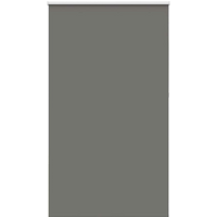 vidaXL Roller Blind Blackout Grey 135x210 cm Fabric Width 131.6 cm Polyester
