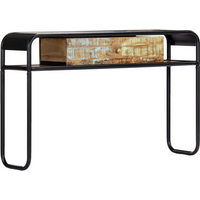 vidaXL Console Table 118x30x75 cm Solid Reclaimed Wood