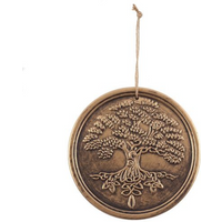 Bronze Terracotta Tree of Life Plaque by Lisa Parker