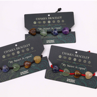 Chakra String Bracelet - Hearts