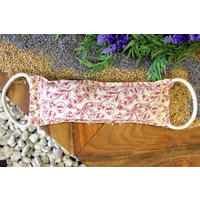 Natural Cotton Wheat Bags - Purple