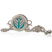 Aromatherapy Jewellery Chain Bracelet - Angel Wings - 20mm