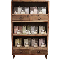 Shelf Display - Recycled Wood - 100x40x160cm