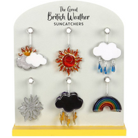Set of 24 British Weather Suncatchers