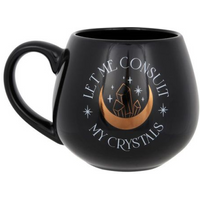 Let Me Consult My Crystals Rounded Mug