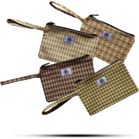 Soft & Natural Handy Gift Pouches & Loop - (assorted materials) -20x13cm
