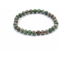 Gemstone Manifestation Bracelet - Green Jasper - Growth
