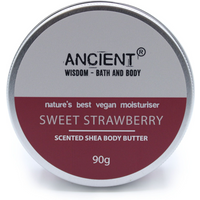 Scented Shea Body Butter 90g - Sweet Strawberry