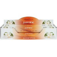Set of 6 Packets of Elements Jasmine Incense Sticks