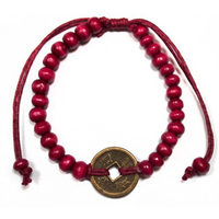 Good Luck Feng-Shui Bracelets - Red