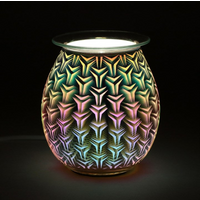 3D Geometric Light Up Electric Oil Burner
