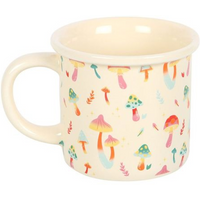 Funky Fungi Mushroom Print Mug