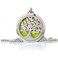 Aromatherapy Diffuser Necklace - Tree of Life 30mm