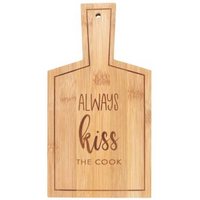 Kiss the Cook Bamboo Serving Board