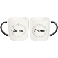 Poison and Arsenic Couples Mug Set