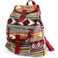 Jacquard Bag - Chocolate Backpack