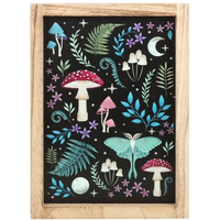 Dark Forest Framed Wall Print
