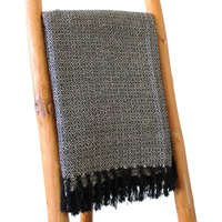 Boho Comfort Throws - 125x150cm - Charcoal