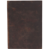 Black Tan Daily Note Book - 100 Lined Pages - 18x13cm
