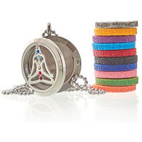 Aromatherapy Jewellery Necklace - Yoga Chakra - 30mm