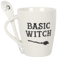 Basic Witch Mug and Spoon Set