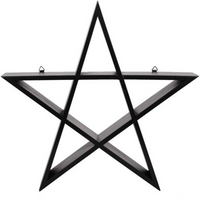Pentagram Wall Shelf