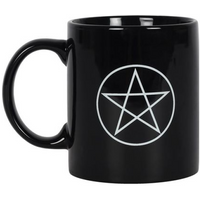 Pentagram Black Mug