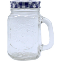 Funky Mason Jar - Ice Cold - Clear