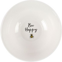 Bee Happy Ceramic Bowl