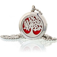 Aromatherapy Diffuser Necklace - Tree of Life 25mm