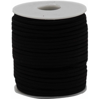 Bulk Roll Pendant Cord - 2.5mm x 45m - Black A001