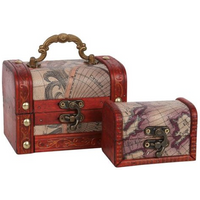 Set of 2 Map Chests