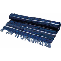 Large Rag Rug - 150x90cm - premium quality - Charcoal Greys