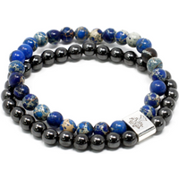 Magnetic Gemstone Bracelet - Sodalite