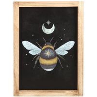 Forest Bee Framed Wall Print
