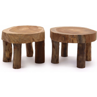 Med Teak Pad Display - 27x15cm