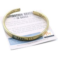 Inspiration Bracelet - Brass Selection