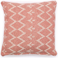 Classic Cushion Cover - Jaggered Pink - 40x40cm