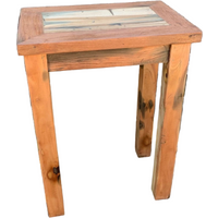 Tall Table - Display Stand - Recycled Wood