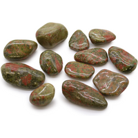 Medium African Tumble Stones - Unakite