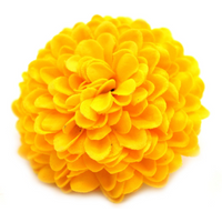 Craft Soap Flower - Small Chrysanthemum - Yellow