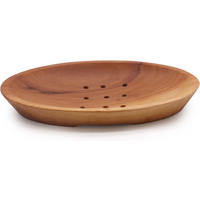 Classic Mahogany Soap Dish - Oval
