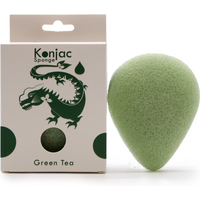 Teardrop Konjac Sponge - Green Tea - Protective