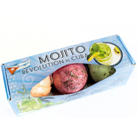 Set of Three Mojito Bath Bombs