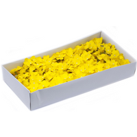 Craft Soap Flowers - Hyacinth Bean - Yellow